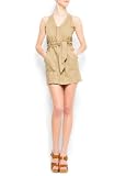 Mango Women's Linen Cotton-blend Dress