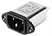 SCHAFFNER FN9222B-6-06 EMI POWER LINE FILTER, 6A, 2 uA (10 pieces)