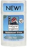 Lafe's Natural and Organic Deodorant Stick Tea Tree -- 2.5 oz