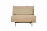 IMAGE OF Cirillo Convertible Daybed Chair Cream