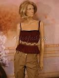 Dolce & Gabbana - $2750 New DOLCE & GABBANA Wine Beaded Bustier Bra Top 38 4