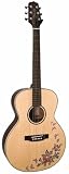 Takamine G540SBF NEX Solid Top Acoustic Guitar   Butterfly Motif