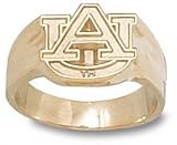 Auburn Tigers Solid 10K Gold ''AU'' Ring Size 7