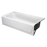 UPC 008792104005 product image for Bootz 011-2364-00 Bayside Bathtub Right Hand 60 