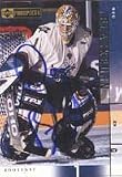Dan Blackburn, Kootenay Ice - New York Rangers, 2001 Upper Deck Prospects Autographed Card