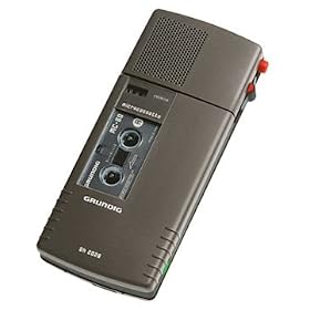 Grundig Micro Portable Cassette Player with European Style Slide Switch Recorder by 