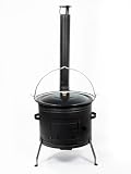 Gulaschkessel Gulaschkanone mit 22 Liter Gulaschkessel emailliert