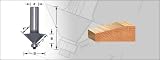 Amana 49406 45 DEGREE CHAMFER 1/2 SHK