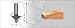 Amana 49406 45 DEGREE CHAMFER 1/2 SHK