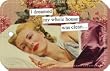 I dreamed my whole house was clean... Keychain by anne taintor