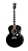 Gibson Elvis King of Rock J-200 Acoustic-Electric Guitar, Ebony