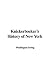 Book Knickerbocker's History of New York