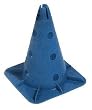 Hoop & Hurdle Cones - 12", Blue - Sports Games