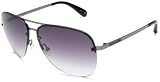Marc by Marc Jacobs Women's MMJ 164/S Aviator Sunglasses,Dark Ruthenium Frame/Dark Gray Gradient Lens,one size