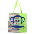 Paul Frank Core Julius Jelly Green Stripes Big Tote Shoulder Bag