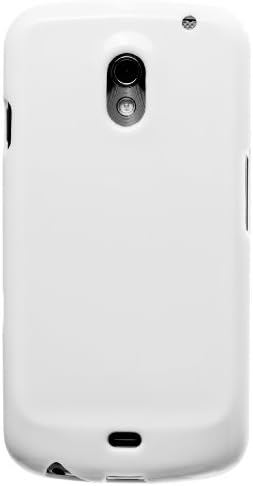 Cimo Gloss Back Case Flexible TPU Cover for Samsung Galaxy Nexus - White