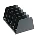 Office Products : Sort-A-File Vertical Sorter with 5-Compartments, Black ROG48006