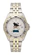 San Jose Sharks Mens All Star Sterling Silver Bracelet Watch