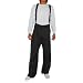 BONUS PACK: Mens Black Waterproof & Windproof Winter Ski Snowboard / Snow Pants & Ski Goggles (Size:M)