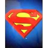 Superman Blanket - Queen Size S logo Superhero Superman Throw Blanket