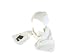 New Winter Ski Skate Polar Fleece Hat Beanie Scarf Set * White