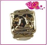 Quiges Beads Charms alphabet letter T