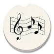 Music Notes Car Coaster, Single