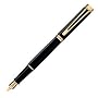 Waterman Harmonie Black Gt Fountain Pen-M