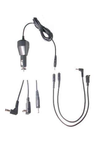 Universal 12-30v Cigarette Lighter Charger Cable for Garmin Nuvi 200 205 250 255 260 270 350 360 370 380 650 660 670 680 750 760 770 780 850 880 5000 Zumo StreetPilot Colorado Oregon eTrex HCX HC Magellan Roadmate Maestro TomTom Go 720 730 920 930 ONE XL Navigon Mio GPS Receivers Blackberry Curve Pearl Motorola KRZR RAZR