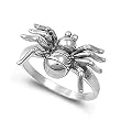 Sterling Silver Ring - Spider - 13mm x 2mm (Sizes 6-10)