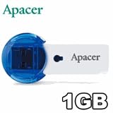 Apacer Handy Steno AH225 1GB USB Flash Drive - Retail Package