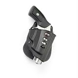 E2 Paddle Holster Black Ruger SP101 Fobus Holster FB-RU101