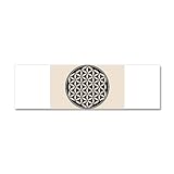 IMAGE OF 21 x 7 Wall Vinyl Sticker Flower of Life Peace Symbol