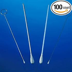 Fisherbrand Calcium Alginate Swabs; Plastic Shaft; 1 Pack