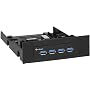 Sharkoon 4-Port USB3.0-Hub 3.5'', 0.120 m, 64 g, 1&hellip de Sharkoon