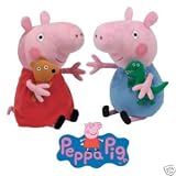 Ty Beanie Babies - Peppa Pig & George 15cm