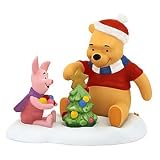 Disney Pooh & Friends - You Make the Smallest Treasures Grand ~ Pooh & Piglet Decorating Christmas Tree