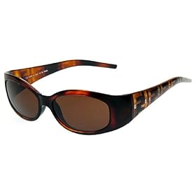 FENDI FS301 238 BROWN PLASTIC SUNGLASSES