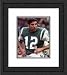 Framed Joe Namath New York Jets Photograph