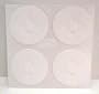 FastCap Adhesive Cover Caps Plumb Cap PVC White (1 Sheet 4 Caps)