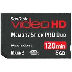 SanDisk SDMSPDHV-008G-A15 8GB Video HD MSPD Memory Card