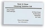 Geographics Business Cards 176gsm A4 Blank White Ref 39933 [Pack 350]