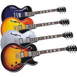 Gibson ES-137 Classic Electric Guitar, Tri Burst