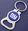 New York Giants Bottle Opener Keychain
