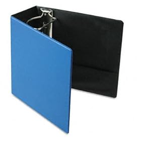 Cardinal 18767 - Recycled EasyOpen Slant D-Ring Binder, Finger Slot, 5 Capacity, Medium Blue-CRD18767