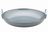 Typhoon Carbon Steel Paella Pan, 39 cm