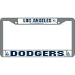 Los Angeles Dodgers Chrome License Plate Frame