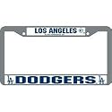 Los Angeles Dodgers Chrome License Plate Frame
