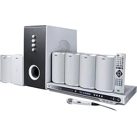 Jwin Jdvd610 Wireless 5.1-Channel Home Theater System With Karaoke Function by 
