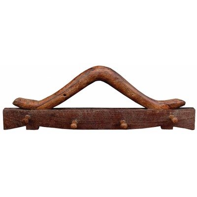 Groovy Stuff Old Fashioned Teak Wood Duster Rack - Tf-082